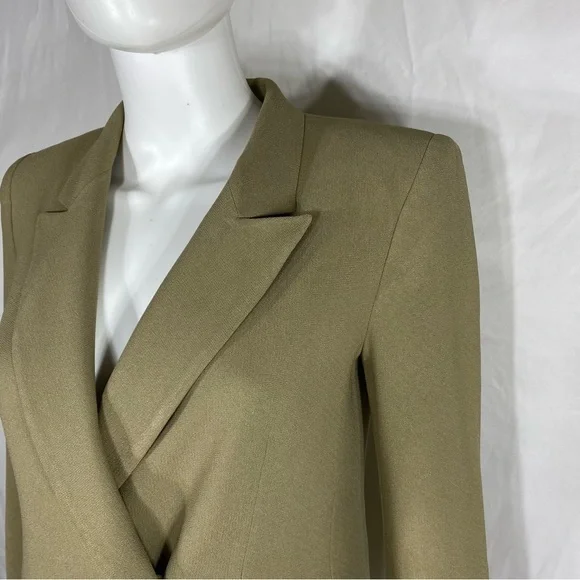 Jones New York Petite Khaki Beige Women’s Career Blazer - Picture 2 of 7